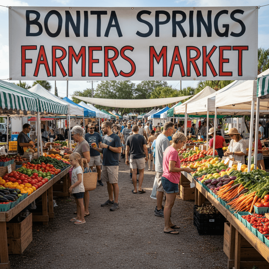 Bonita Springs Farmers Market - Generated image