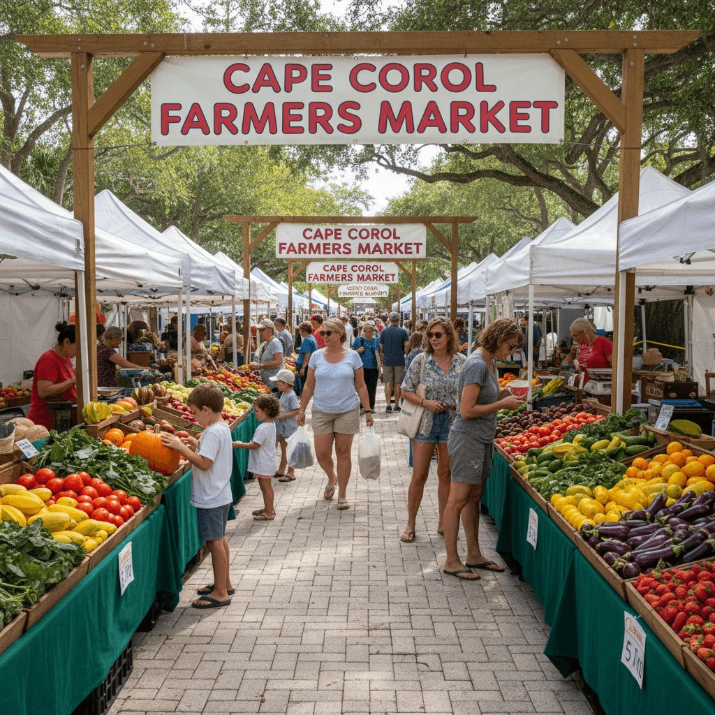 Cape Coral Farmers Market - Generated image